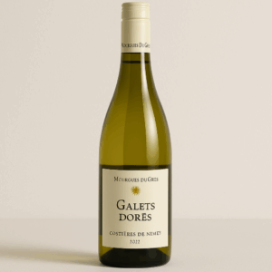 Rhône Blanc Mourgues Du Grès Costières de Nîmes Galets dorés 2022 75 cl