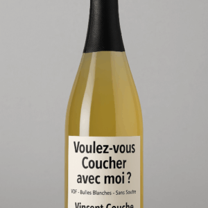 Bourgogne Vincent Couche VDF sans soufre bulles blanches  - 75 cl